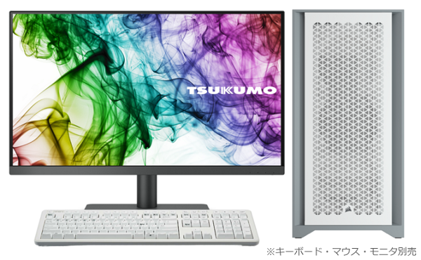 ヤマダデンキ、TSUKUMOブランドからAMD Ryzen 7000シリーズ・プロセッサー搭載クリエイター向けPCを発売