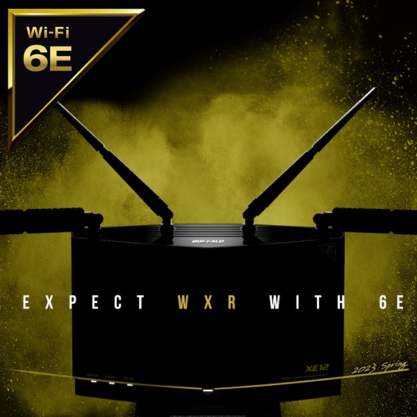 バッファロー、「Wi-Fi 6E」に対応するWi-Fiルーター フラッグシップモデルを2023年春に発売