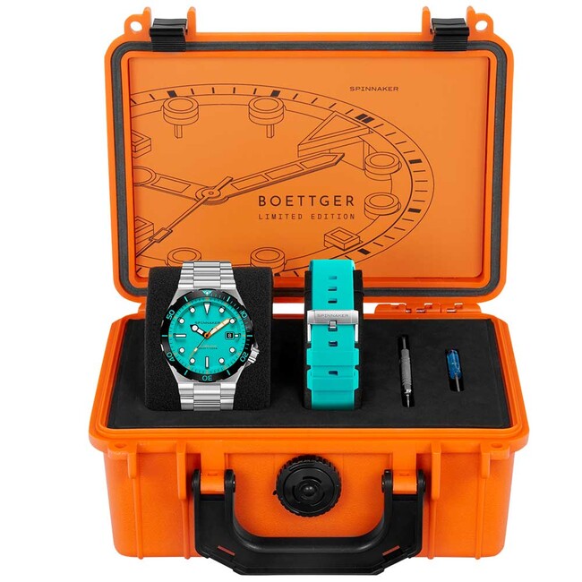ウエニ貿易、機械式腕時計『スピニカー（SPINNAKER）』から「ベットガー(BOETTGER)」最新作を発売