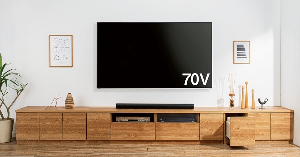 DINOS、最大85Vテレビに対応するワイドロングなテレビボードをオンラインショップにて発売
