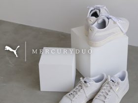 MARK STYLER、「MERCURYDUO」PUMA特別発注のスニーカーを発売