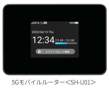 シャープ、「プライベート5G」対応5Gモバイルルーター「SH-U01」をソフトバンクより法人向けに発売