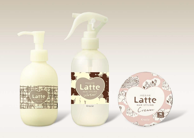クラシエホームプロダクツ、「ｍä＆ｍë Latte」から「kippis」とのコラボデザイン商品を数量限定発売