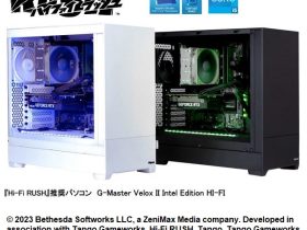 サイコム、「G-Master Veloxシリーズ」のリズムアクションゲーム「Hi-Fi RUSH」推奨パソコンを販売開始
