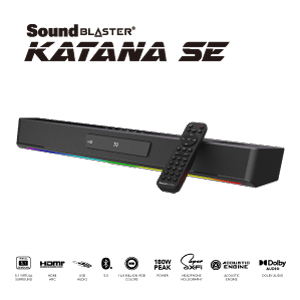 クリエイティブメディア、Sound Blaster Katana SEを直販限定で発売