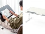 サンワサプライ、使い方に応じて簡単に高さ・角度を調整できる折りたたみテーブルを発売