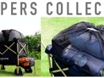 山善、「Campers Collection」より上部にメッシュカバーを搭載した「ドデカ盛ワゴン」を発売