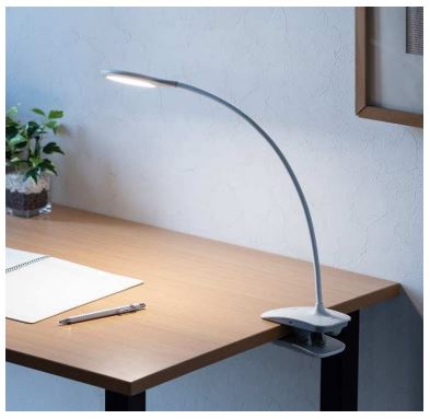 サンワサプライ、「サンワダイレクト」でフレキシブルアームを採用したクリップ式LEDデスクライトを発売