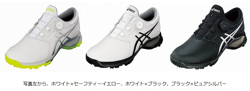 ダンロップスポーツ、アシックスジャパンのゴルフシューズ「GEL-ACE PRO M BOA」を販売