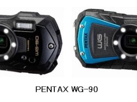 リコーイメージング、水深14mでの水中撮影が可能なコンパクトデジタルカメラ「PENTAX WG-90」を発売