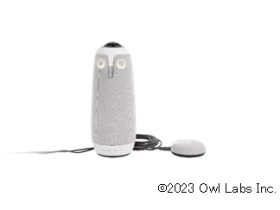 ソースネクスト、360度webカメラ「Meeting Owl3（ミーティングオウル3）」を発売