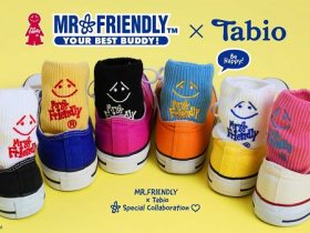 タビオ、MR.FRIENDLY（ミスター・フレンドリー）とのコラボ靴下を発売