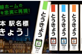 JR東日本商事、駅名標と鉄道標識のレプリカグッズを発売