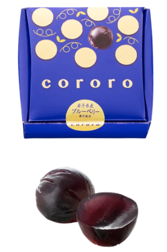 UHA味覚糖、「cororo(コロロ)」から秋の限定フレーバー「cororo ブルーベリー」を阪急うめだ本店にて発売