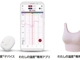 ティーガイア、「FEMTECH LAB」で「わたしの温度デバイス」と「わたしの温度 専用ナイトブラ」を販売開始