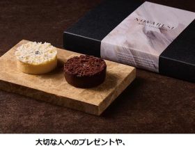 ノバレーゼ、お酒とのペアリングを楽しめるミニケーキをバレンタインシーズンに合わせて発売