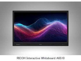 リコー、電子黒板「RICOH Interactive Whiteboard A7510/A6510」を発売