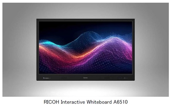 リコー、電子黒板「RICOH Interactive Whiteboard A7510/A6510」を発売