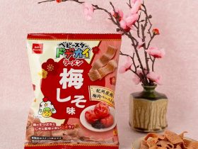 おやつカンパニー、「ベビースタードデカイラーメン（梅しそ味）」を期間限定発売