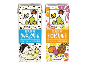 キッコーマンソイフーズ、「キッコーマン 豆乳飲料 クッキー&クリーム」などを発売