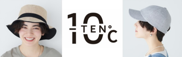 クロスプラス、頭で－10℃を体感できる帽子ブランド「－TEN°(マイナステン)」より3商品を順次発売