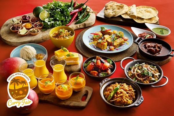 ホテルマネージメントジャパン、「魅惑のカレーと恋するマンゴーフェア」をオリエンタルホテルズ&リゾーツ4施設で期間限定開催