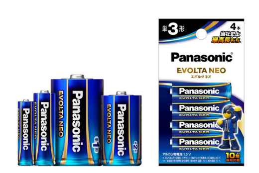 パナソニック エナジー、「EVOLTA NEO(エボルタ NEO)」をリニューアル
