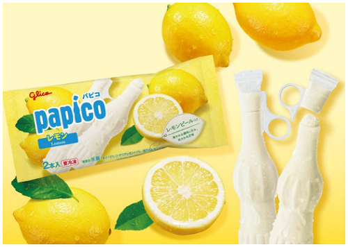 江崎グリコ、暑さを吹き飛ばす爽やかな味わいの「パピコ<レモン>」を発売