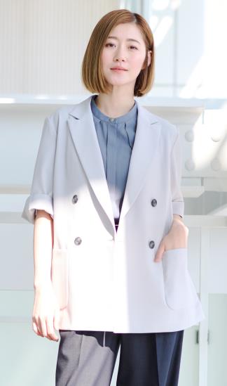 青山商事、涼しさときちんと感を兼ね備え日焼け対策としても活用できる「半袖ジャケット」を発売