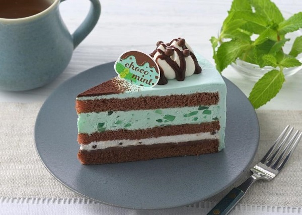 銀座コージーコーナー、生ケーキ取扱店でチョコミントスイーツ第2弾「チョコミントケーキ」を期間限定販売
