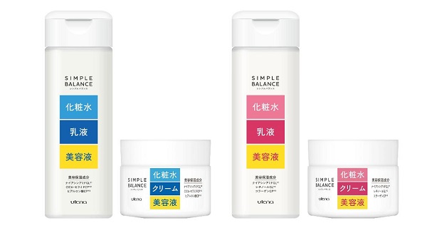 ウテナ、オールインワンスキンケアブランド「シンプルバランス」をリニューアル