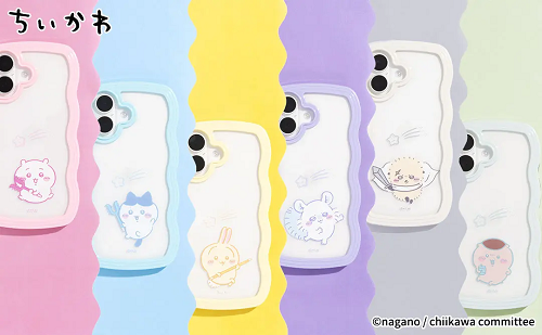 Hamee、「ちいかわ」デザインの「うねうねケース」の販売を開始