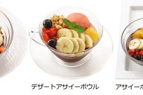 フルッタフルッタ、濃厚なアサイーを使用したスイーツを星乃珈琲店にて期間限定販売