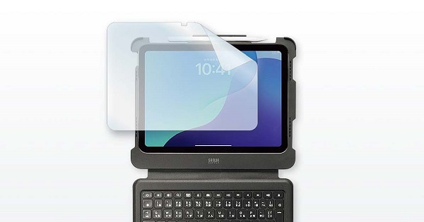 サンワサプライ、サンワサプライ製ケース付き一体型キーボード「SKB-IP8BK」専用液晶保護フィルムを発売