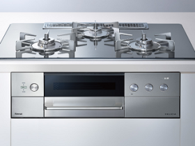 リンナイ、ビルトインガスコンロ「DELICIA（デリシア）」の「操作部シンプルタイプ」をモデルチェンジし発売