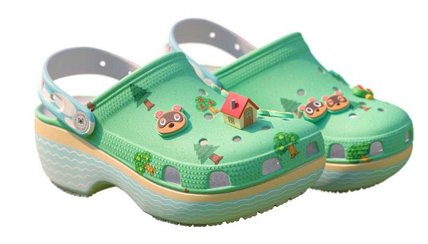 クロックス、「どうぶつの森」とのコラボレーションアイテムを発売