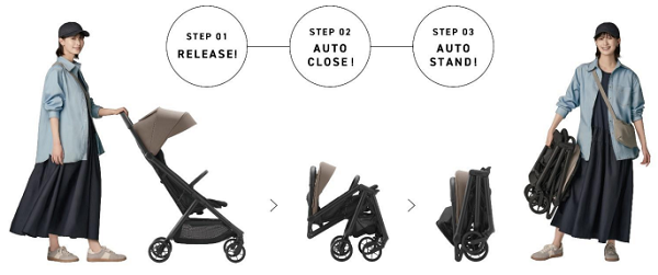 コンビ、コンパクトベビーカー「auto N second (オートエヌ セカンド)」を発売