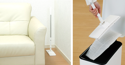 コメリ、「Athena Life 立つ伸縮フローリングワイパー」を発売