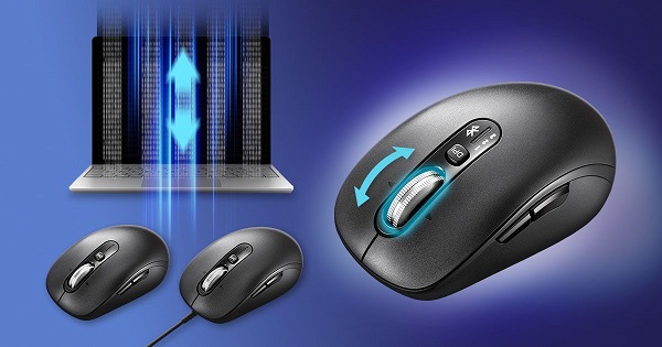 サンワサプライ、高速縦スクロールとチルトホイールによる左右スクロールを搭載した静音マウス3モデルを発売