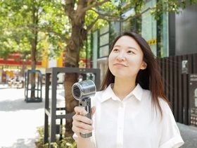 サンコー、「持ち手が冷える『ハンディクールファン』」を発売