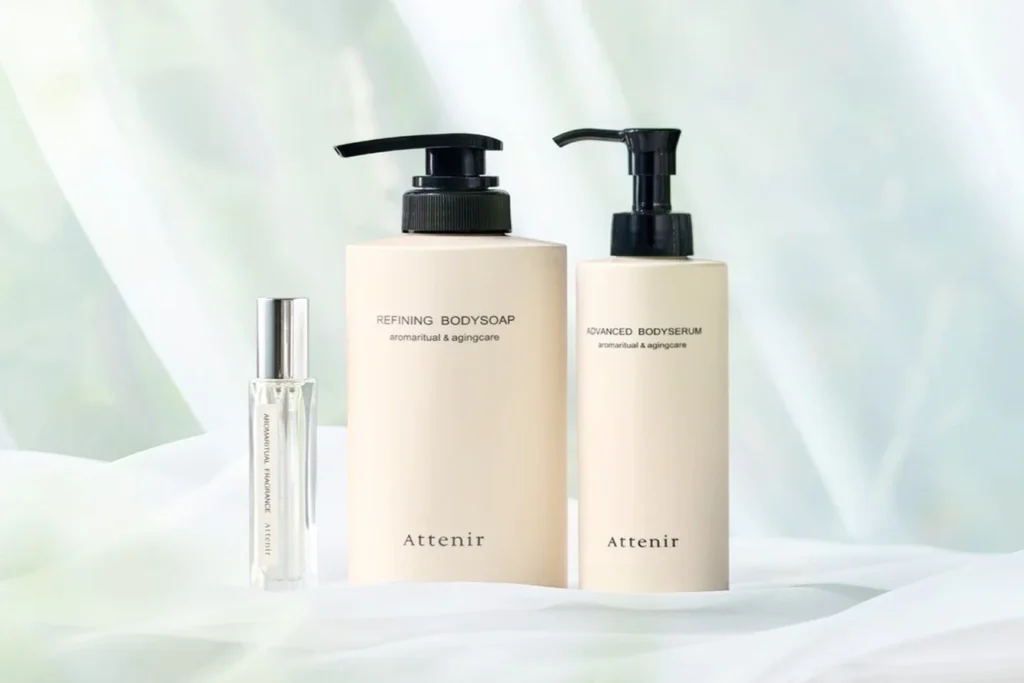 アテニア、新ボディケアシリーズ『アロマリチュアル&エイジングケア』を発売