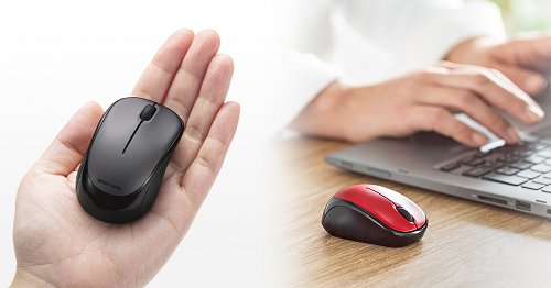 サンワサプライ、狭い場所でも使える超小型静音Bluetoothマウスを発売