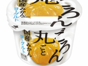北海道乳業、「ごろん 丸ごと国産みかんヨーグルト」を全国のローソンで発売