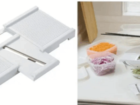 イオンリテール、「ホームコーディ コンパクトに収納できるスライサー4点セット」を発売