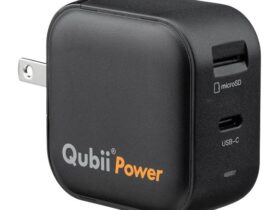 サンワサプライ、「サンワダイレクト」で自動バックアップ充電器「Qubii Power」の新色ブラックを発売