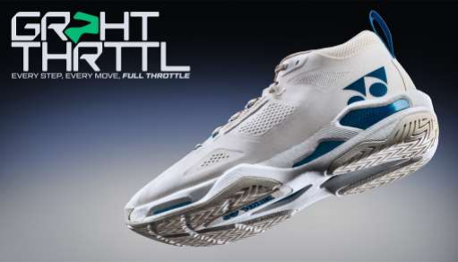 ヨネックス、コンセプトシューズ「Grpht Thrttl（グラファイトスロットル）」を世界同時発売