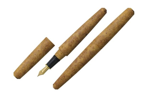 プラチナ万年筆、「出雲」ブランドから銘木シリーズ「花梨瘤」を数量限定発売