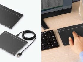 サンワサプライ、ノートパソコンを指先のジェスチャーで直感操作できるタッチパッドを発売