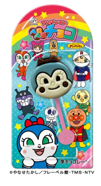 不二家、「アンパンマンペロペロチョコ」をリニューアル発売