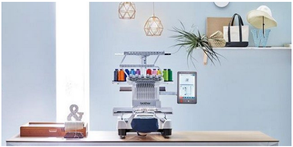 ブラザー、業務用刺しゅうミシン「PR1060W」を発売